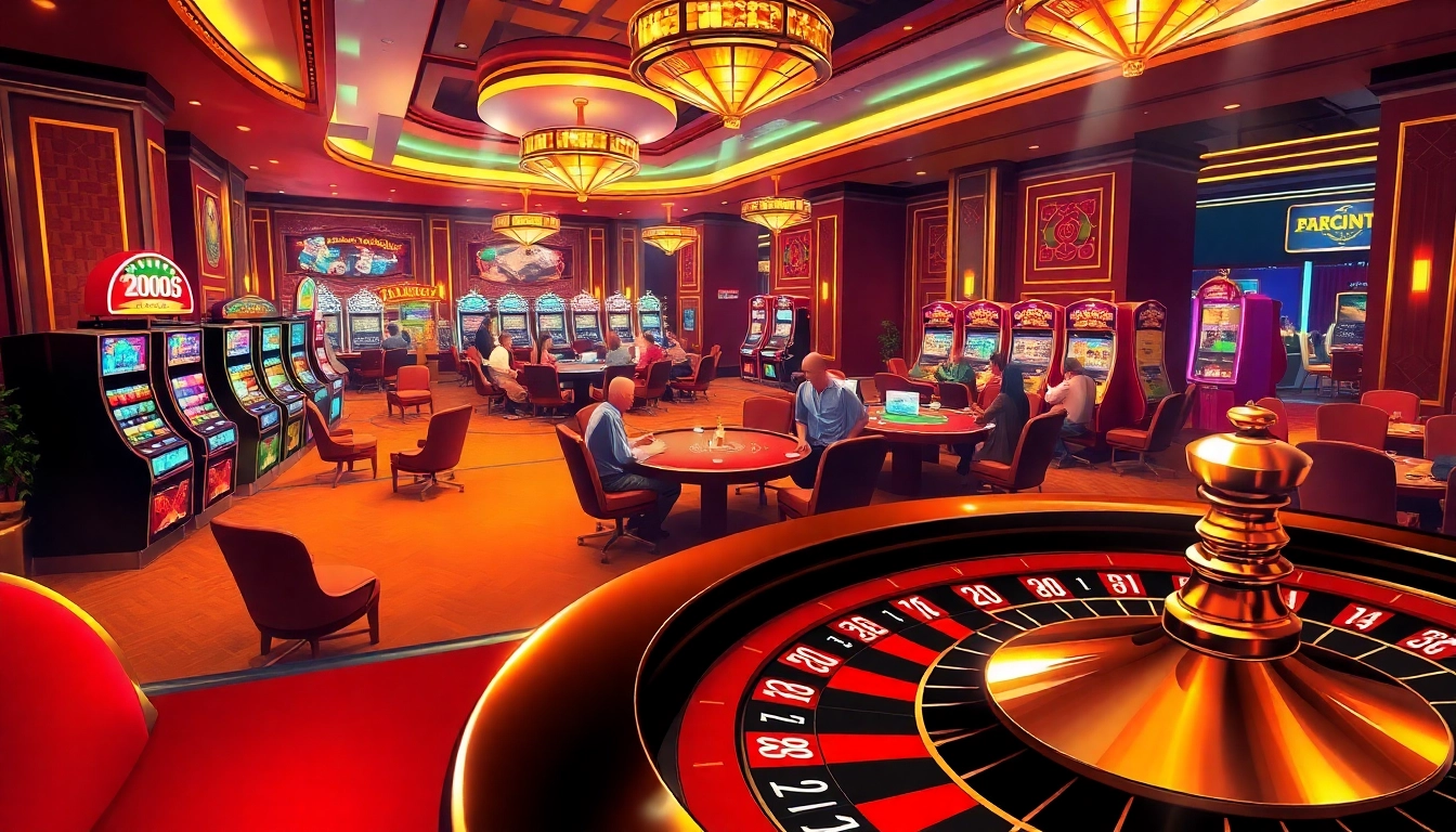 Experience the thrill of gambling at https://hz88.my/ with a lively casino full of poker tables, roulette wheels, and slot machines.